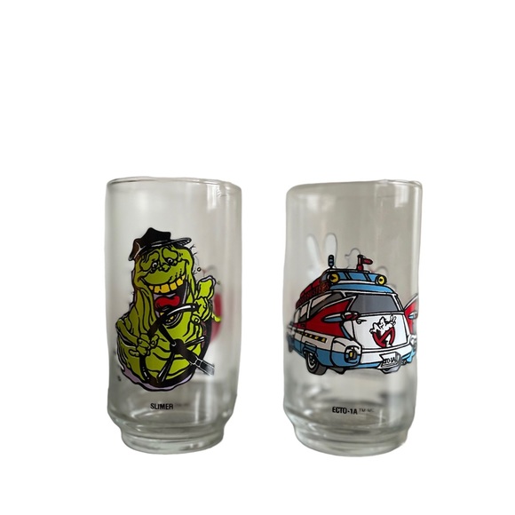 Ghost buster vintage drinking glasses - Picture 2 of 2